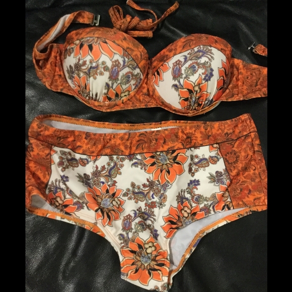 Flower print convertible bikini - Picture 1 of 2